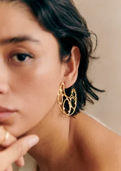 Sezane Bijoux|Bijoux|Anneaux Gino Doré