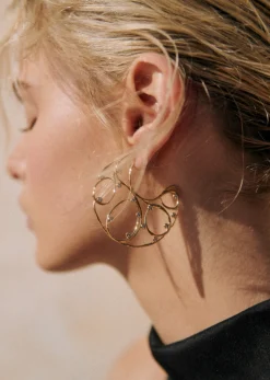 Sezane Bijoux|Bijoux|Anneaux Gino Doré