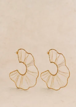 Sezane Bijoux|Bijoux|Anneaux Lydia Doré