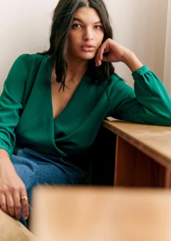 Sezane Chemises & Blouses|Blouse Abélia