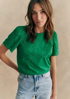 Sezane Chemises & Blouses|Blouse Annabelle