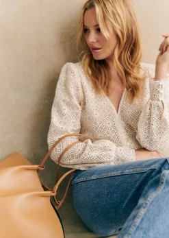 Sezane Chemises & Blouses|Blouse Gaya
