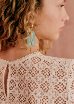Sezane Chemises & Blouses|Blouse Lova Beige