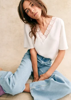 Sezane Chemises & Blouses|Blouse Sylla