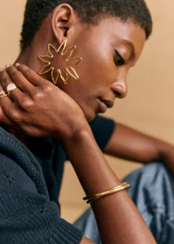 Sezane Bijoux|Bijoux|Boucles D'oreilles Daria Doré