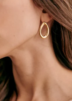 Sezane Bijoux|Bijoux|Boucles D'oreilles Lou Doré