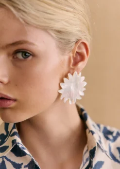Sezane Bijoux|Bijoux|Boucles D'oreilles Sunny Nacre