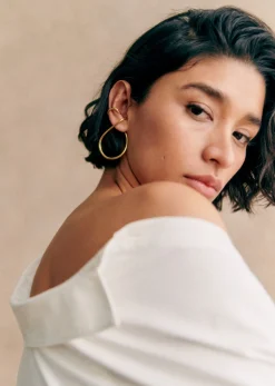 Sezane Bijoux|Bijoux|Boucles D'oreilles Tessa Doré