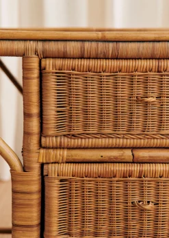 Sezane La Sélection Vintage|Bureau Dal Vera Années 1960 - N°1 Bambou et osier