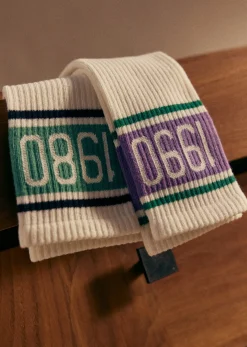 Sezane Accessoires|Chaussettes 1990 Écru