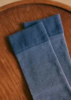 Sezane Accessoires|Chaussettes Pack Kitts Bleu Acier