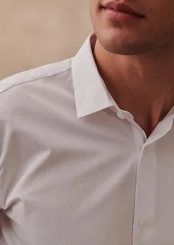 Sezane Costumes|Chemises formelles|Chemise Allen Pinpoint Blanc