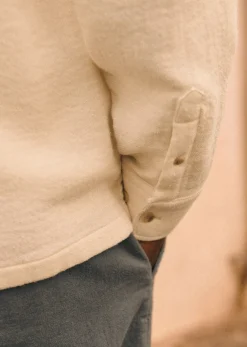 Sezane Chemises & Blouses|Chemise Anteo Écru