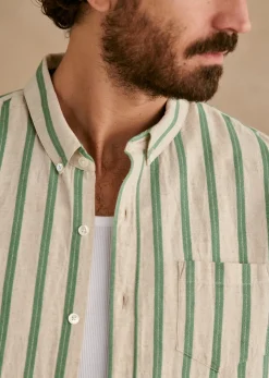 Sezane Chemises & Blouses|Chemise Charlie Coton Lin