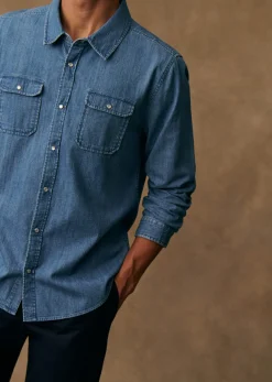 Sezane Chemises denim|Chemise Haley Denim