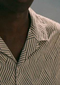 Sezane Chemises manches courtes|Chemises coton lin|Chemise Holt