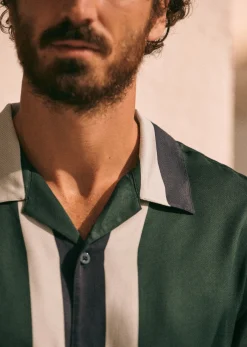 Sezane Chemises manches courtes|Chemises coton lin|Chemise Holt
