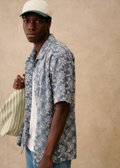 Sezane Chemises manches courtes|Chemises coton lin|Chemise Holt