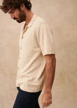 Sezane Chemises manches courtes|Chemise Jonas Écru