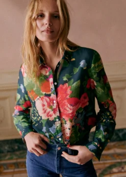Sezane Chemises & Blouses|Chemise Pierro