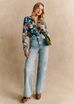 Sezane Chemises & Blouses|Chemise Pierro