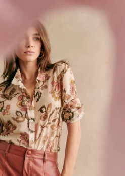Sezane Chemises & Blouses|Chemise Pierro
