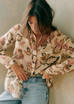 Sezane Chemises & Blouses|Chemise Pierro