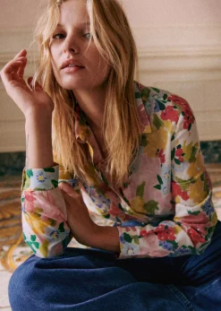 Sezane Chemises & Blouses|Chemise Pierro