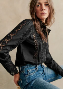 Sezane Chemises & Blouses|Chemise Rym