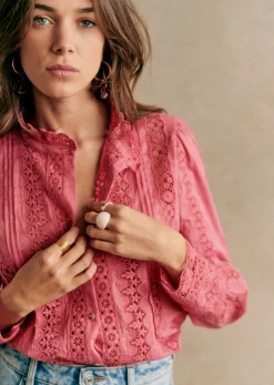 Sezane Chemises & Blouses|Chemise Rym