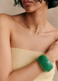 Sezane Bijoux|Bijoux|Collier Irma Plat Doré