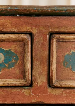 Sezane La Sélection Vintage|Commode Italienne Décorée Vintage Teck