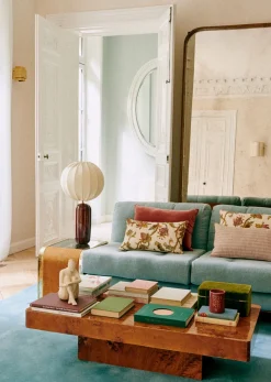 Sezane Les Tissus|Coussin Tissé Pianissimo -  Petit Modèle