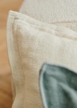 Sezane Les Tissus|Coussin Toile De Lin -  Grand Modèle