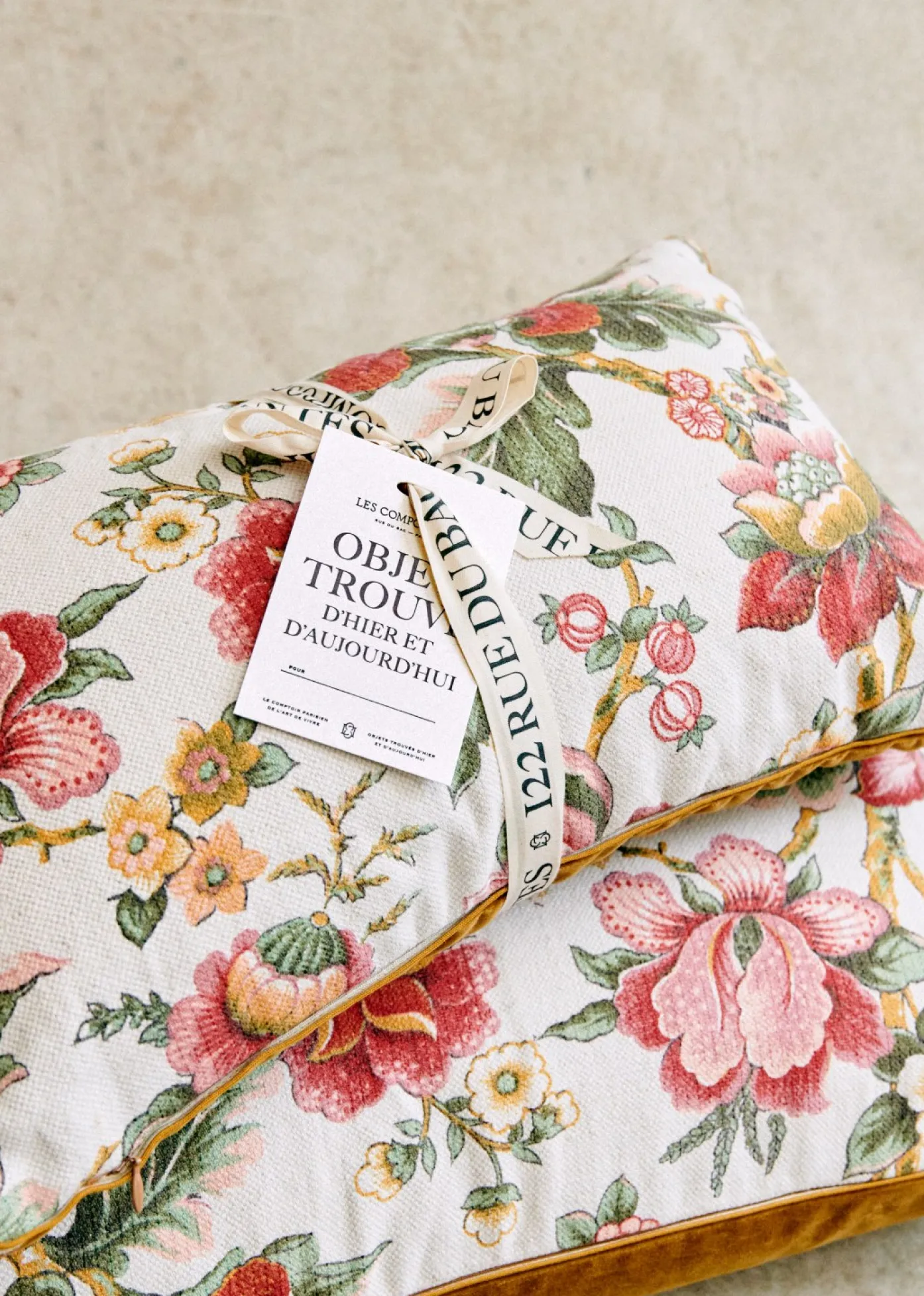 Sezane Les Tissus|Coussin Vintage - Petit Modèle