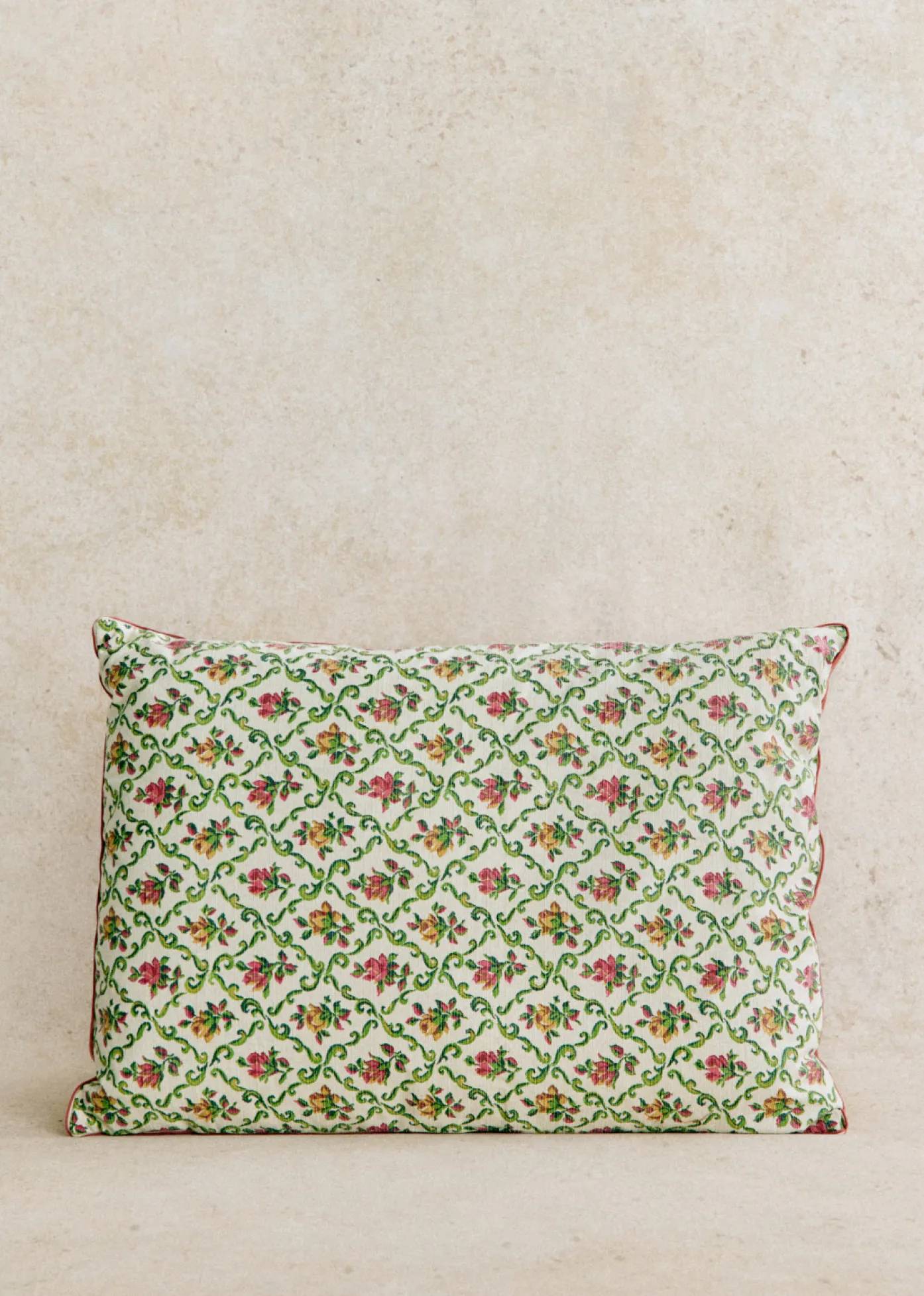 Sezane La Sélection Vintage|Les Tissus|Coussin Vintage - Très Grand Modèle