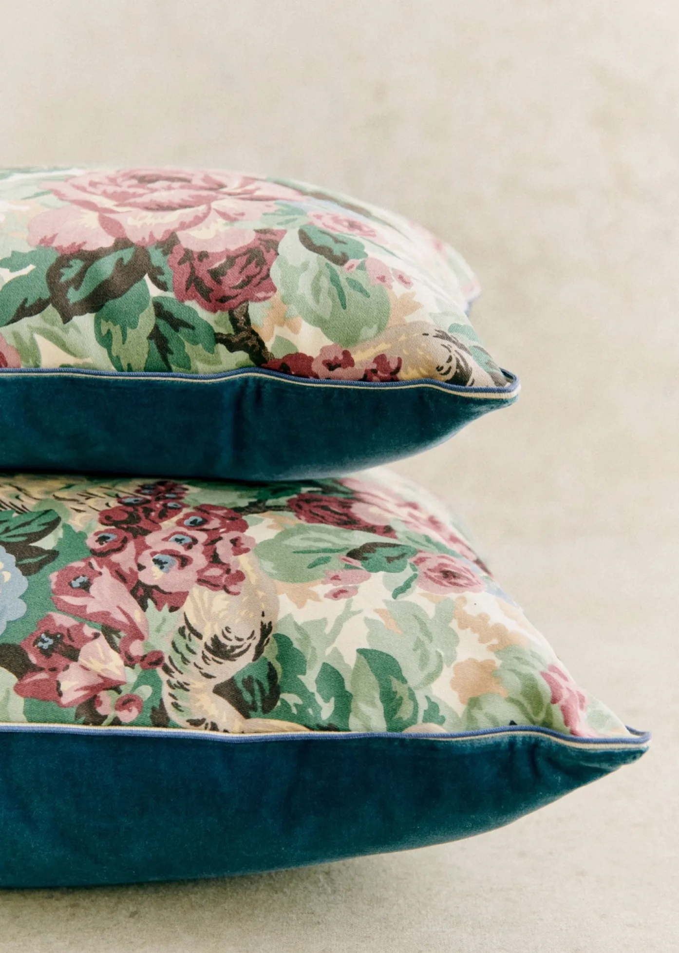 Sezane La Sélection Vintage|Les Tissus|Coussin Vintage - Très Grand Modèle