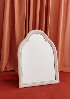 Sezane La Sélection Vintage|Ensemble De Chambre Vintage En :  porte Manteau, Commode Et Miroir Rotin