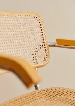 Sezane La Sélection Vintage|Fauteuil Vintage Cesca Par Marcel Breuer Hêtre et acier tubulaire
