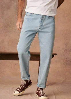 Sezane Denim|Denim|Jean Barkley Bleu Denim Délavé