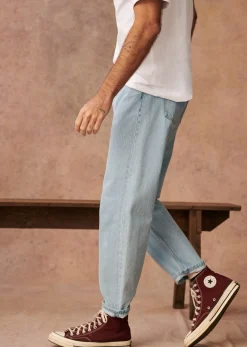 Sezane Denim|Denim|Jean Barkley Bleu Denim Délavé