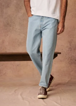 Sezane Denim|Denim|Jean Barkley Bleu Denim Délavé