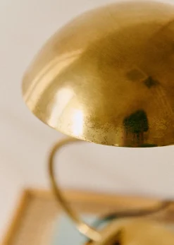 Sezane La Sélection Vintage|Lampe à Poser Manifattura Tedesca Laiton