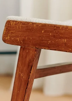 Sezane La Sélection Vintage|Lot De 6 Chaises Années 1960 Hêtre
