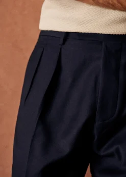 Sezane Costumes|Pantalons Formels|Pantalon Adriano Marine