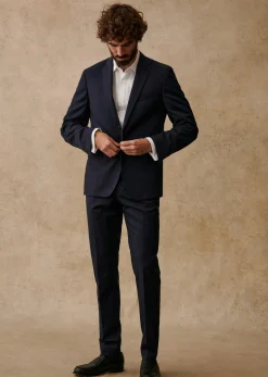 Sezane Costumes|Pantalons Formels|Pantalon Elmon Marine
