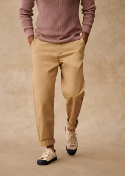 Sezane Pantalons Casual|Pantalons coton lin|Pantalon Hubbell