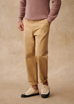 Sezane Pantalons Casual|Pantalons coton lin|Pantalon Hubbell
