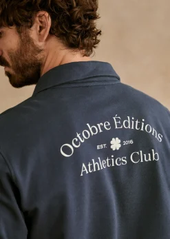 Sezane Sweatshirts|Polos|Polo  Athletics Club Marine