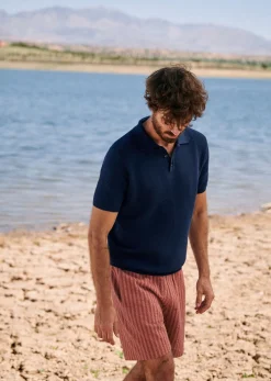 Sezane Col polo|Pulls manches courtes|Polo Maille Simeone